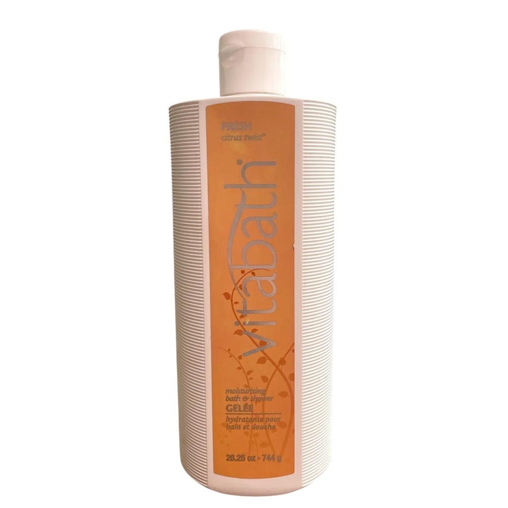 Vitabath Spa Skin Therapy Moisturizing Bath Shower Gelee 26oz Fresh Citrus Twist